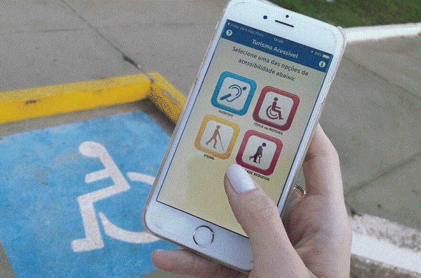 Turismo lança versões em inglês e espanhol de aplicativo de acessibilidade