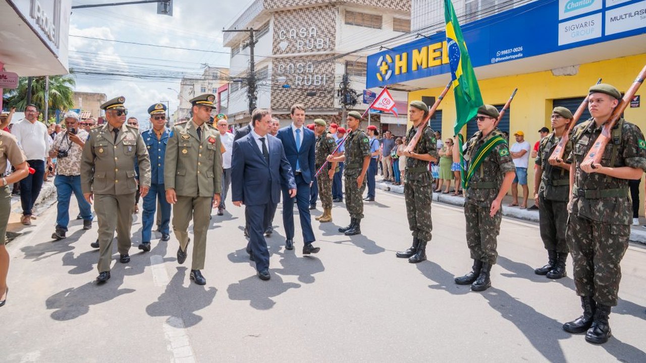 Prefeitura divulga programação do desfile cívico-militar de 7 de setembro