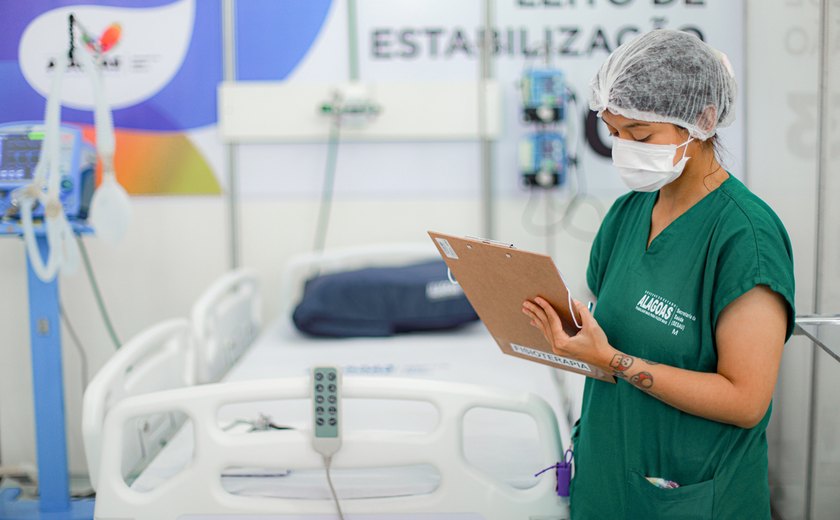 Governo de Alagoas lança hoje edital com 1200 vagas para a área da Saúde