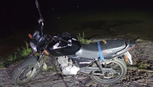 Moto recuperada / Foto: PMSE