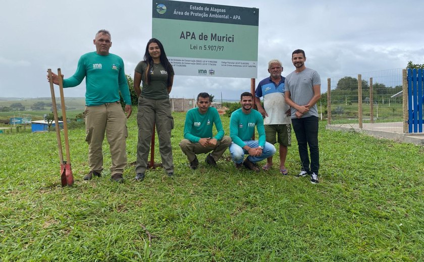 IMA fixa placas informativas em Áreas de Proteção Ambiental