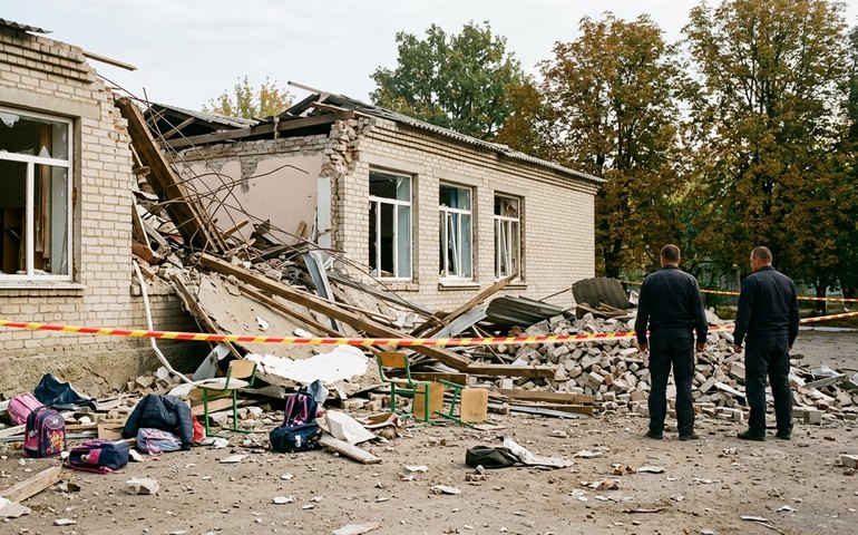 Ataque atinge colégio em Lugansk e fere 35 crianças, segundo autoridades locais
