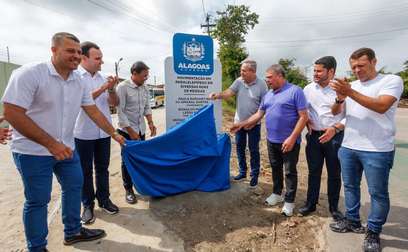 Com 51 ruas pavimentadas, Messias recebe novos investimentos em infraestrutura urbana