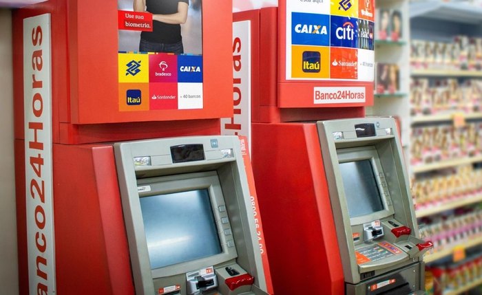 Caixas eletrônicos do Banco24horas serão instalados nas cidades Caixas eletrônicos do Banco24horas serão instalados nas cidades
