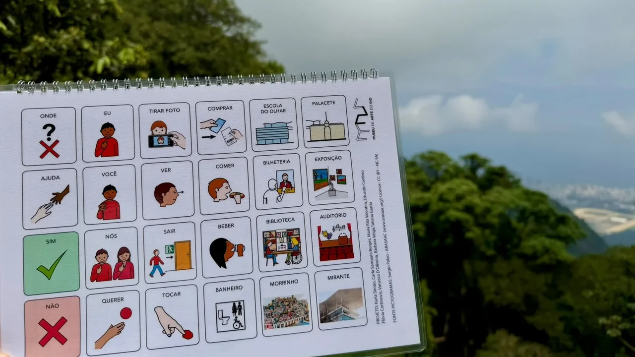 Ilustrações facilitarão comunicação no Parque Nacional da Tijuca