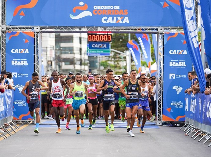 Etapa de Maceió do Circuito de Corridas Caixa 2025 está com inscrições abertas