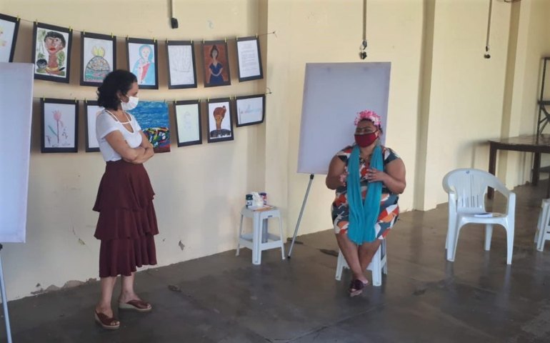 Atividades culturais fortalecem rede de cuidado no Caps Sadi Carvalho