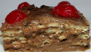 Torta de brigadeiro 