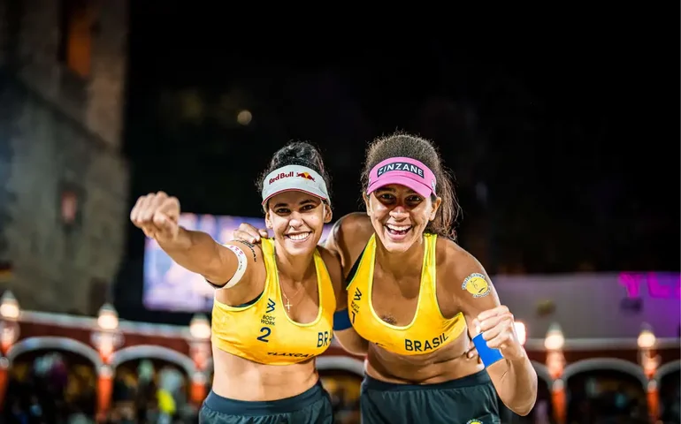 Vôlei de praia: Duda e Ana Patrícia garantem vaga nos Jogos de Paris
