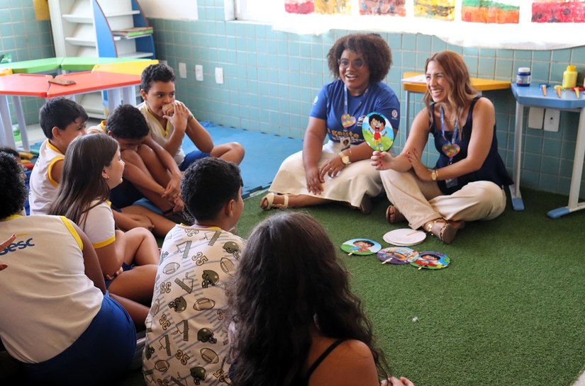 Escola Sesc Jaraguá promove ações do Abril Azul para fortalecer a inclusão entre estudantes