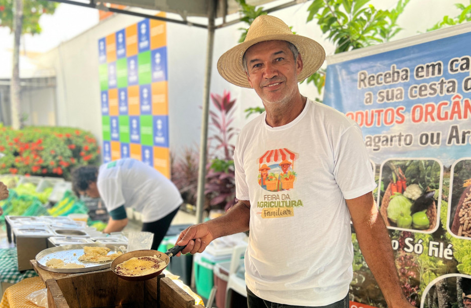Feira da Agricultura Familiar / Foto: Reprodução: Foto - Joyce Andrade