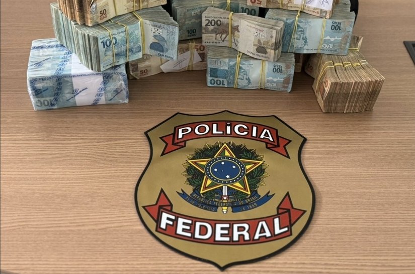 PF apreende R$ 500 mil em dinheiro com médico na porta de banco em Alagoas