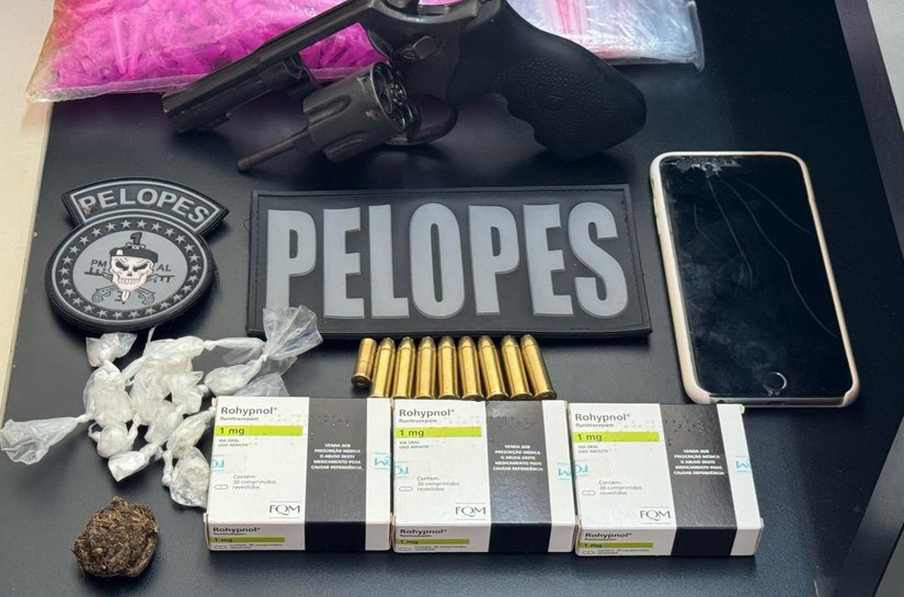 Batalhões da PM flagram crimes em Taquarana e São José da Tapera