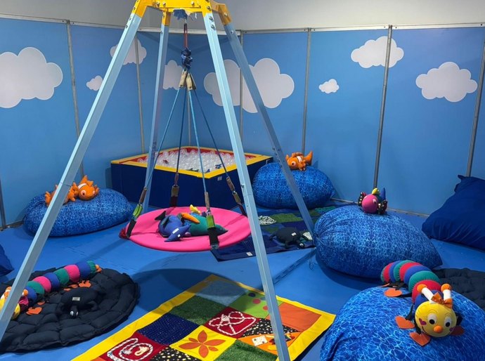 Secdef implementa sala sensorial e amplia inclusão na Caravana Federativa