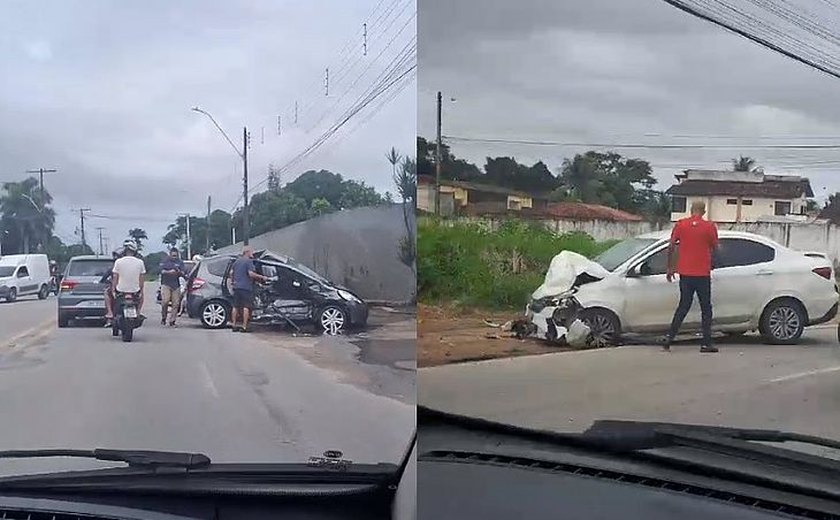 Acidente em Maceió Deixa Dois Feridos