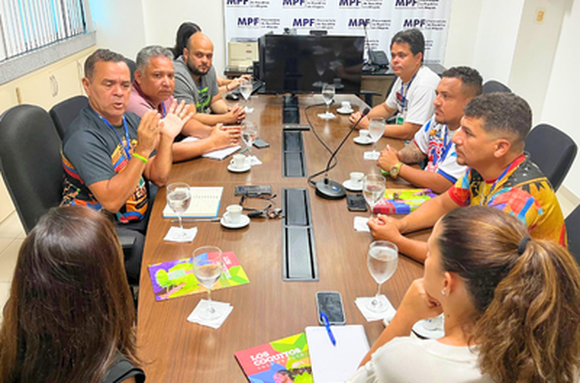 MPF recebe grupos culturais atingidos pelo desastre da Braskem em Maceió