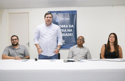 Mais Água Alagoas: Governo Paulo Dantas reforça investimentos em Japaratinga