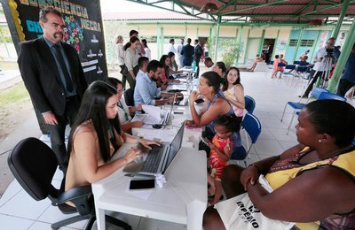 Judiciário leva serviços e conscientização à comunidade quilombola Muquém