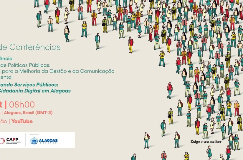 Cidadania Digital em Alagoas é tema de conferência internacional na segunda-feira (13)