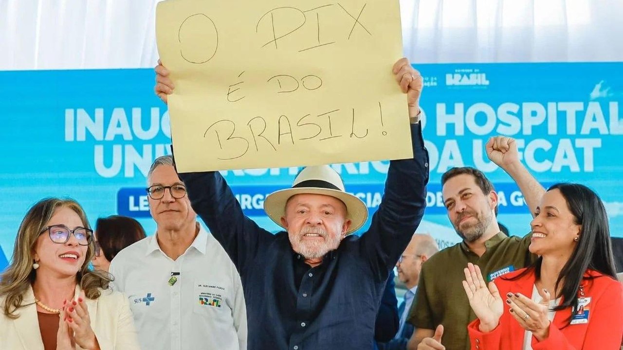 Lula reafirma soberania do Brasil sobre o Pix após tarifa dos EUA