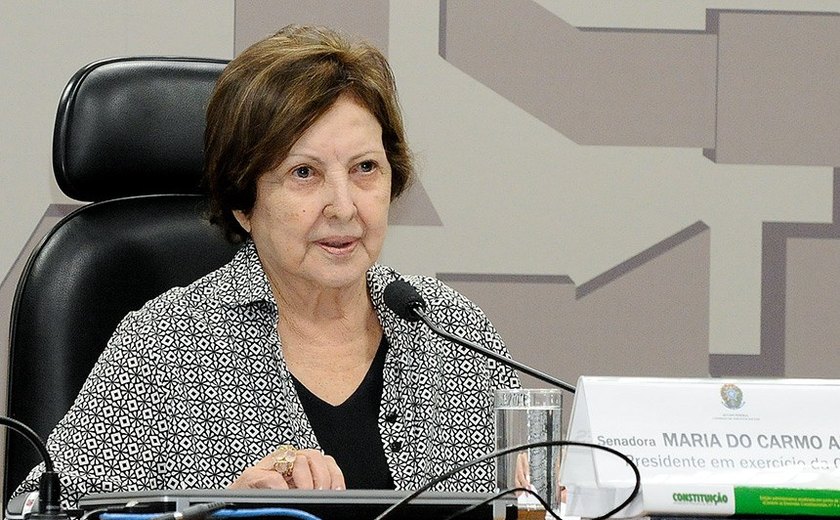 Maria do Carmo Alves foi senadora recordista de mandatos