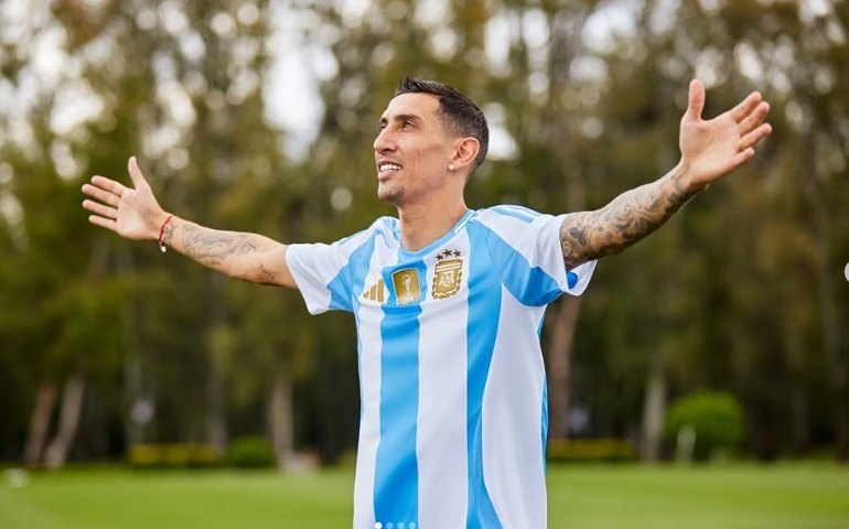 Família de Di María recebe ameaças  na Argentina; polícia investiga 'bilhete intimidador'