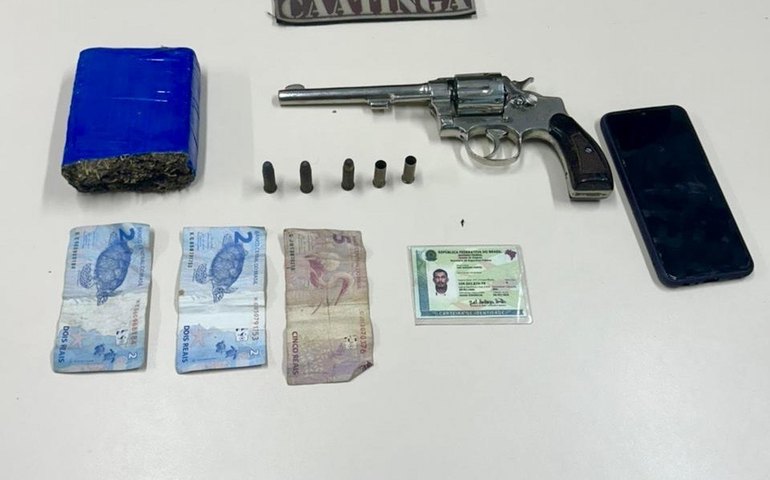 Polícia Militar apreende armas e drogas em operações no Sul e Sertão de Alagoas