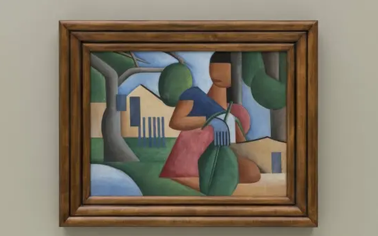 Leilão da tela ‘Caipirinha’, de Tarsila do Amaral, está ameaçado de embargo
