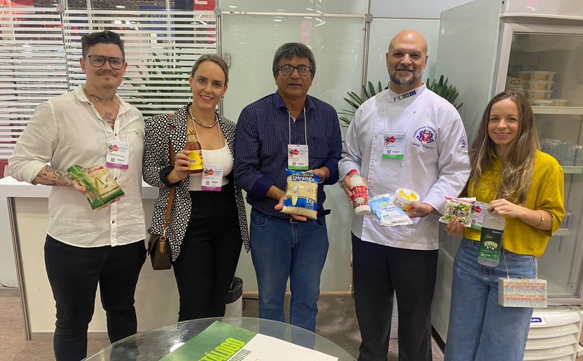 Cooperativas alagoanas marcam presença na maior feira de alimentos da América Latina