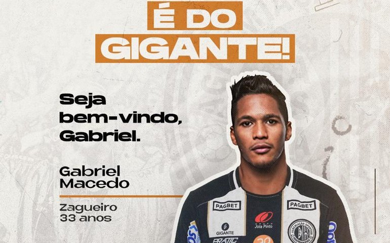 ASA anuncia zagueiro campeão paraibano em 2023