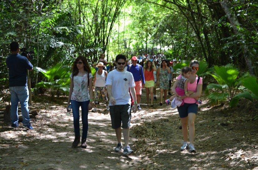 Parque Municipal é opção de lazer em Maceió