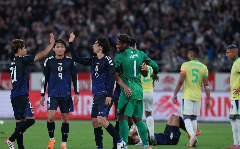 Brasil amarga derrota histórica para o Japão em amistoso em Tóquio