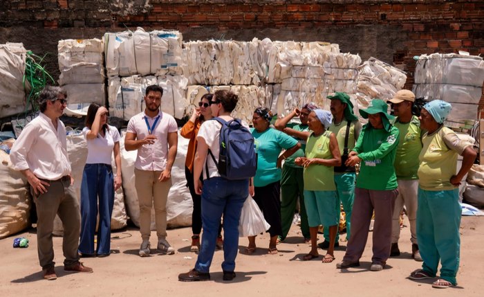 O projeto de gestão ambiental foi aprovada no Edital Rethinking Recycling