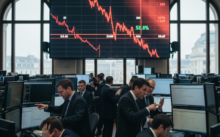 Bolsas europeias recuam diante de incertezas sobre tarifas dos EUA