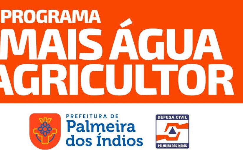 Prefeitura  de Palmeira lança edição 2025 do Programa Mais Água Agricultor nesta quarta (02)