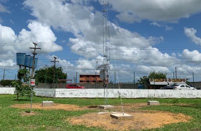 Semarh inaugura em Penedo a primeira estação da nova rede de monitoramento de desastres naturais