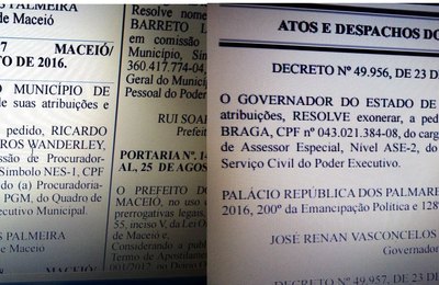 Advogado que representa Rui contra Almeida foi exonerado da prefeitura dia 25