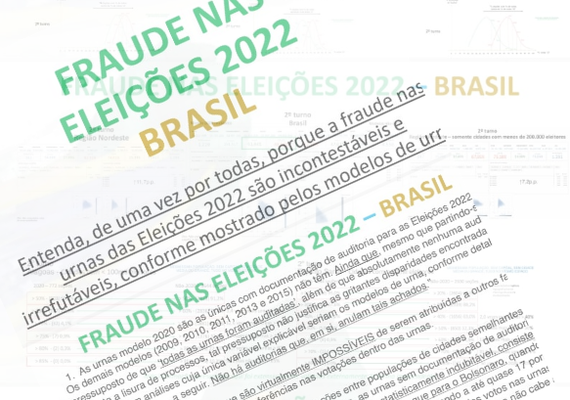 Documento circula nas redes sociais e aponta fraude nas eleições para presidente