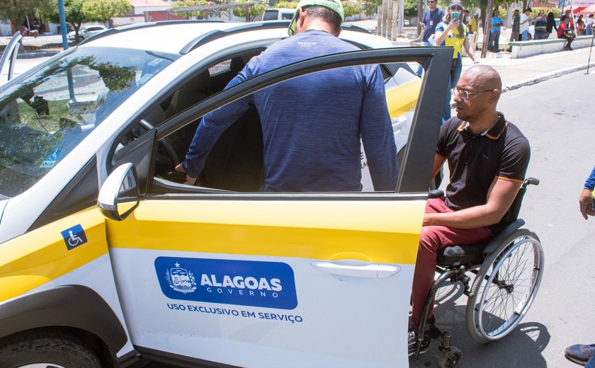 Carro PcD do Detran é utilizado pela 1ª vez em Delmiro Gouveia