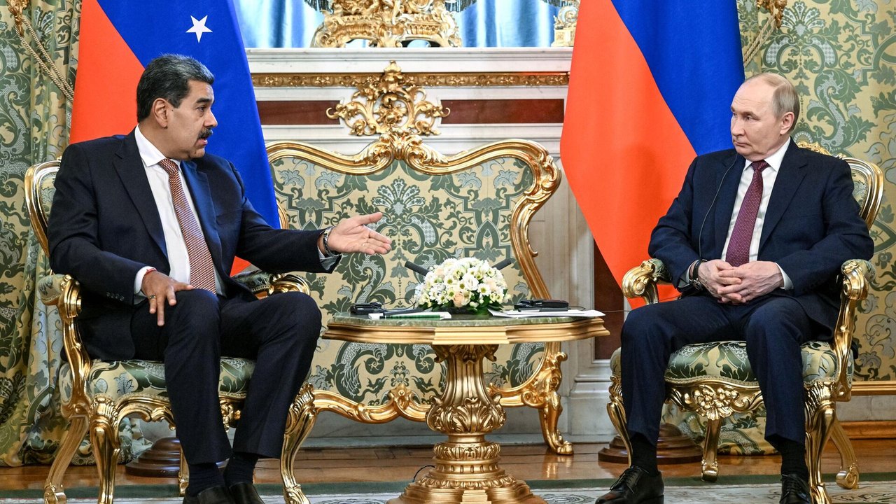 Às vésperas da celebração do Dia da Vitória, Putin e Maduro assinam tratados de cooperação em Moscou