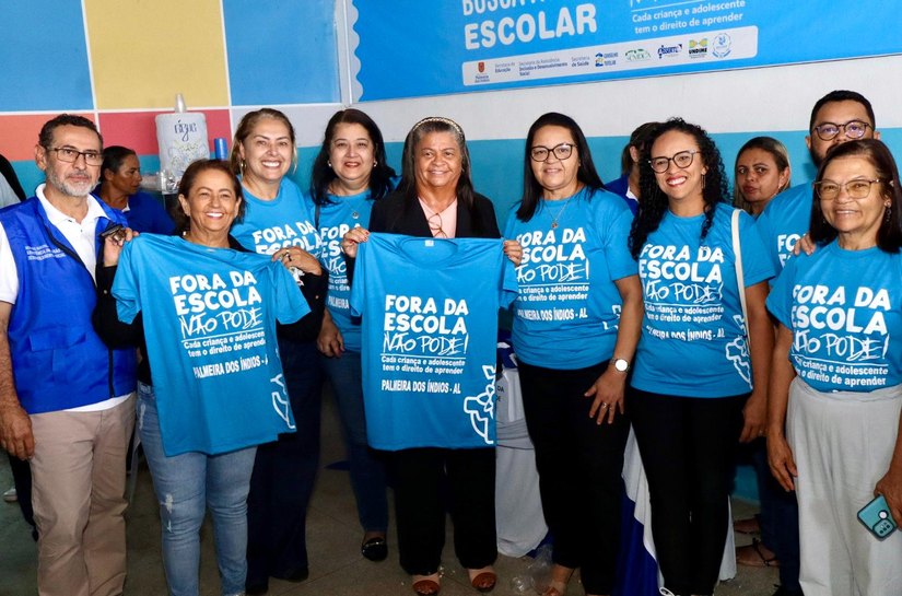 Secretaria de Educação de Palmeira realiza busca ativa no Quilombo Tabacaria