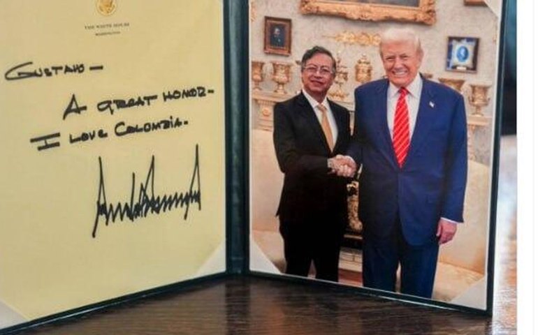 'Uma grande honra', Trump elogia Petro após reunião na Casa Branca