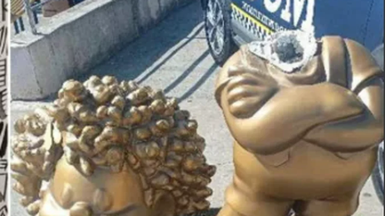Estátua de personagem da Turma da Mônica tem cabeça arrancada em São Paulo