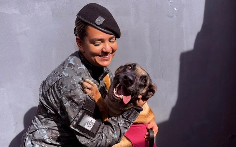 PM alagoana ingressa no Curso de Auxiliar Veterinário de coirmã em São Paulo