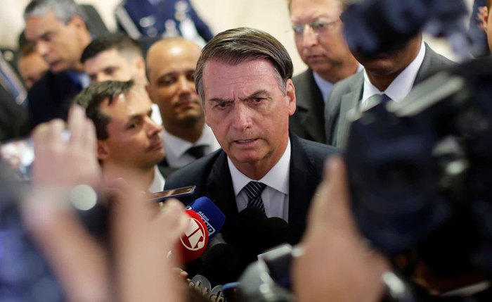 Bolsonaro diz que parte da imprensa vive só de mentiras