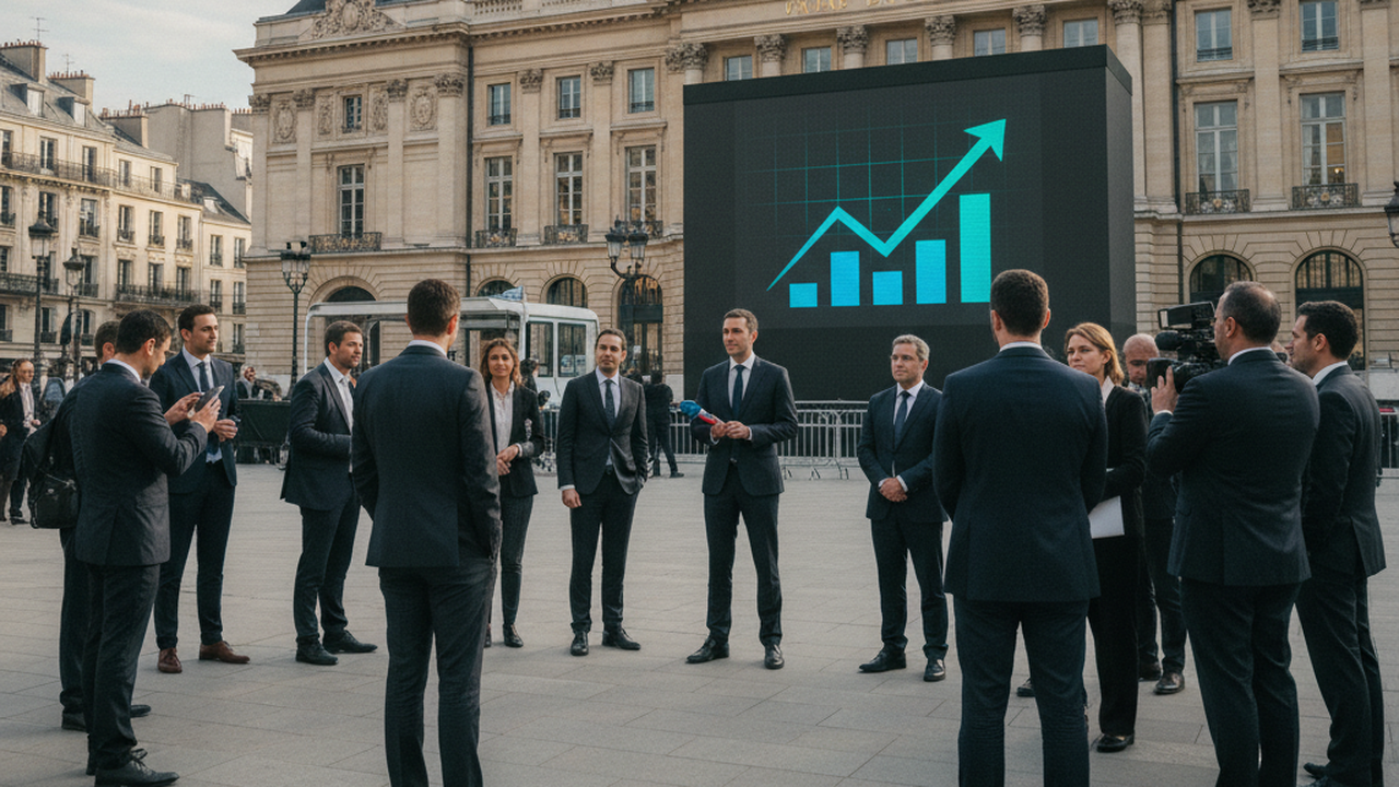PIB da França cresce 0,2% no quarto trimestre de 2025, confirma Insee