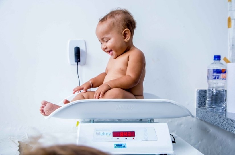 Mutirão avalia estado nutricional de crianças em Murici
