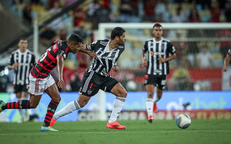 David Luiz perde pênalti e Flamengo empata com Atlético-MG