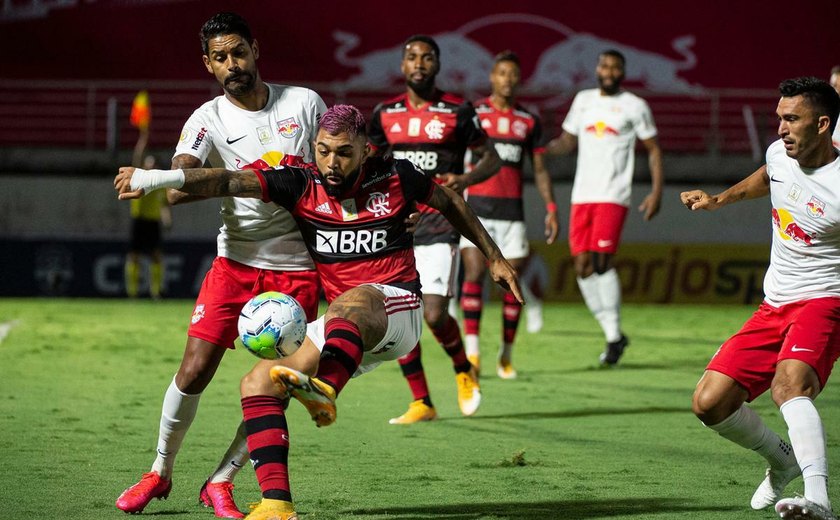 Flamengo cede empate ao Bragantino e perde chance de liderar Brasileirão