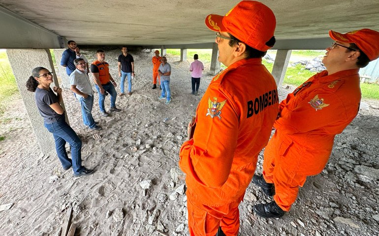 Vistoria garante segurança e confirma celeridade nas obras do estádio Rei Pelé